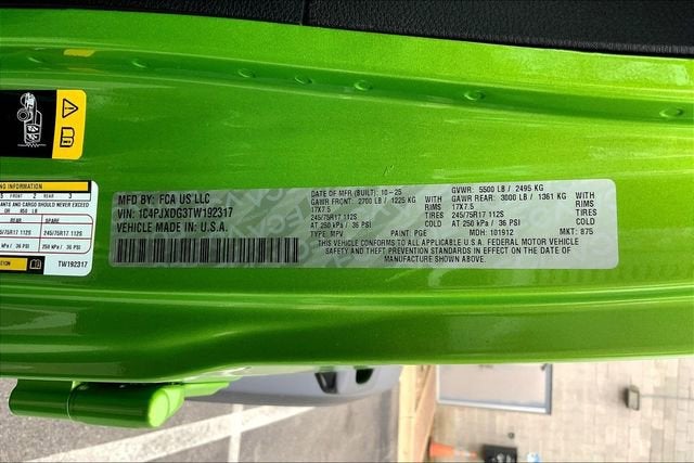 2026 Jeep Wrangler Sport S