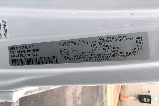 2026 Jeep Wrangler Sport S