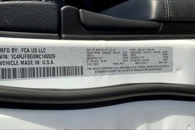 2022 Jeep Grand Cherokee WK Limited