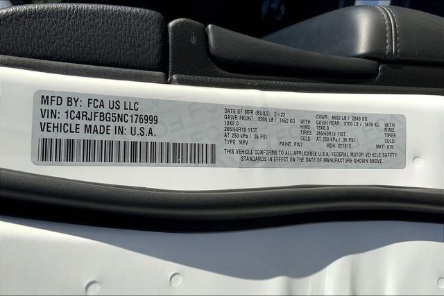 2022 Jeep Grand Cherokee WK Limited