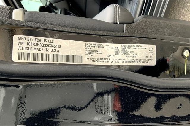 2025 Jeep Grand Cherokee Limited