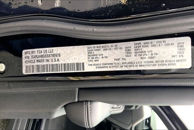 2025 Jeep Grand Cherokee Limited