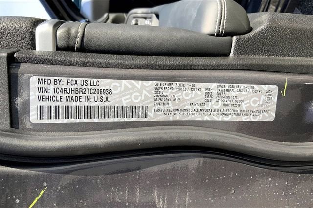 2026 Jeep Grand Cherokee Limited Reserve