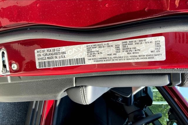 2025 Jeep Grand Cherokee L Altitude X