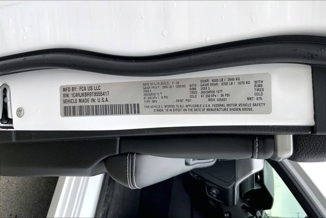 2026 Jeep Grand Cherokee L Limited Reserve