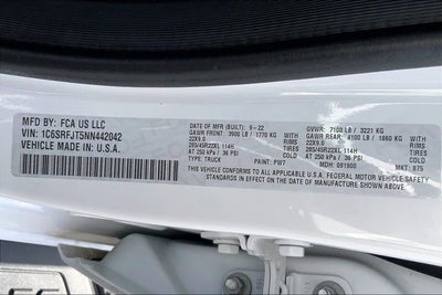 2022 RAM 1500 Laramie