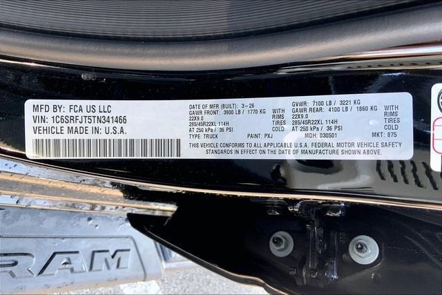 2026 RAM 1500 Laramie