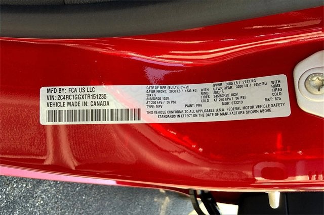 2026 Chrysler Pacifica Limited