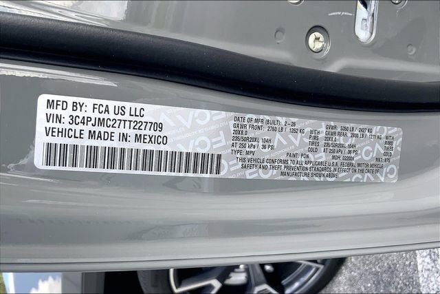 2026 Jeep Cherokee Overland