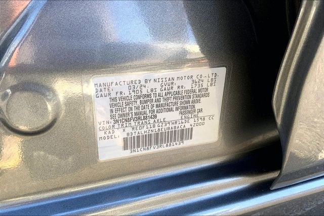 2024 Nissan Versa SR