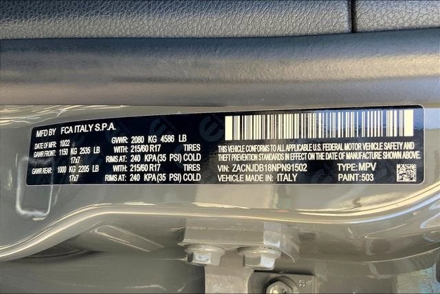 2022 Jeep Renegade Latitude